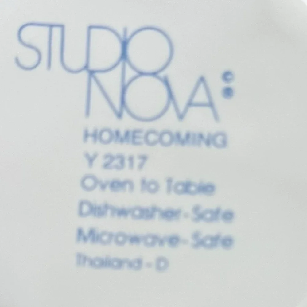 Studio Nova Homecoming Cup‎ and Saucer 8oz 1998 Cottagecore